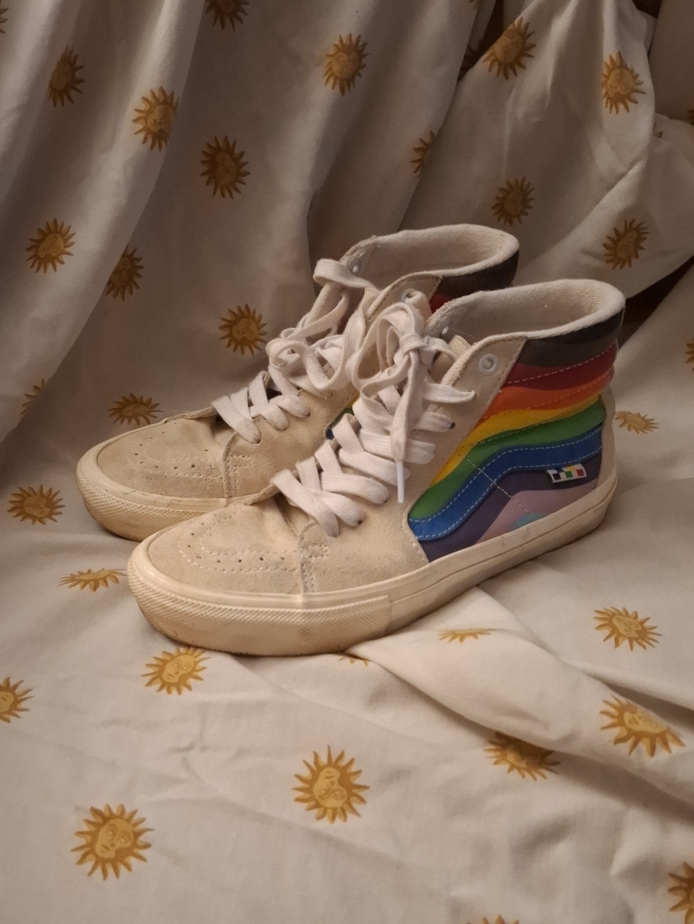 Vans Rainbow SK8 High Tops. Sz M 7.5 / W 9